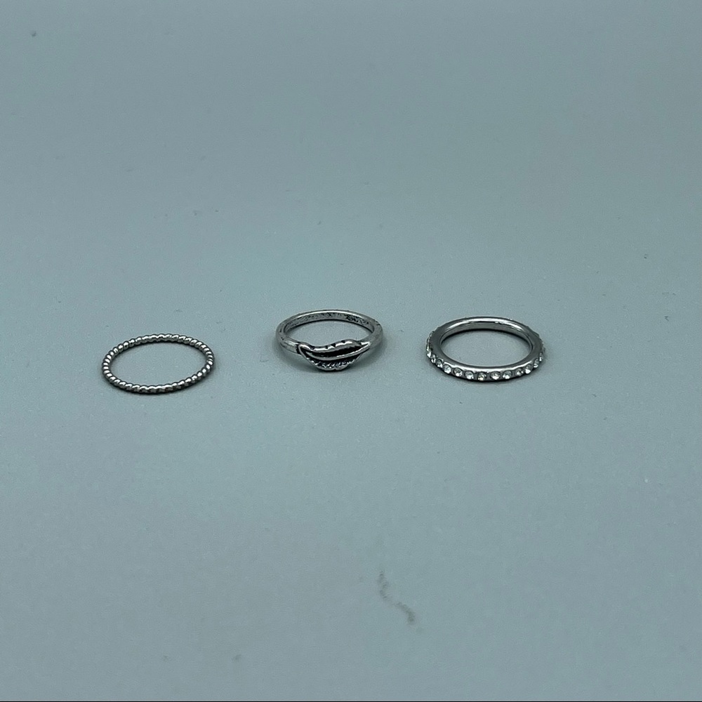 Silver Joint Rings